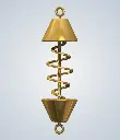 bijoux onde de forme bronze.webp
