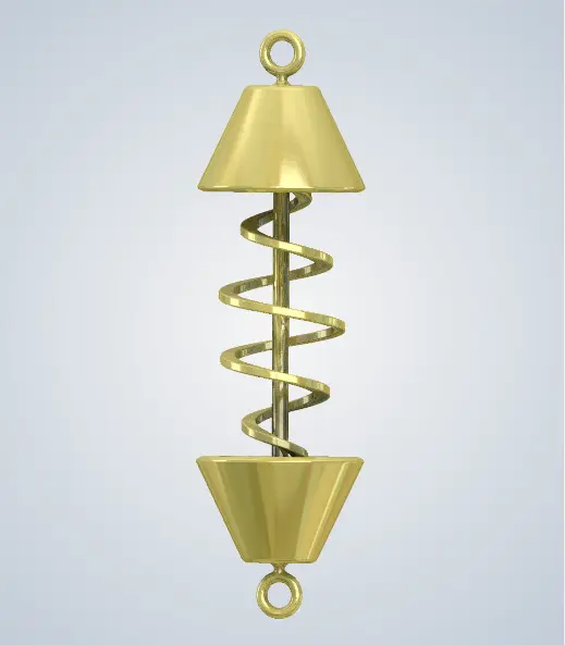 bijoux onde de forme laiton.webp